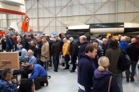 Busy community stands at Flight Sim 2018